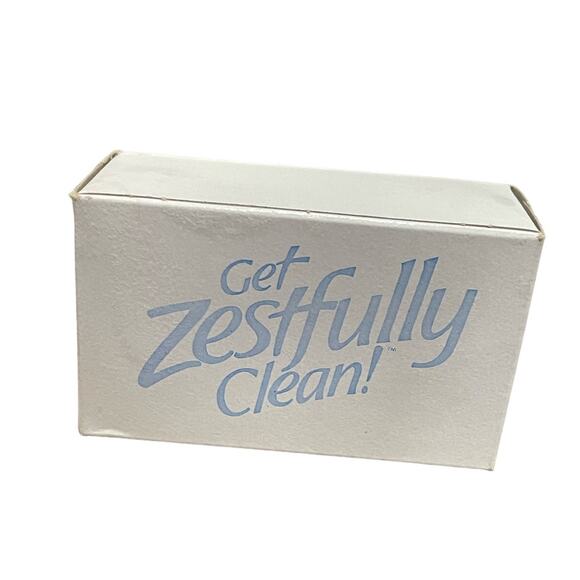 Vintage New Old Stock ZEST 4 ounce Bar of Bath Soap New Shower Clean Deadstock - Picture 2 of 5